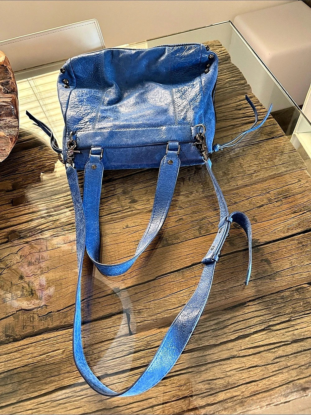 Botkier Blue Leather shoulder bag - Picture 2 of 4